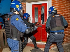 GMP's Serious Organised Crime Group executed eleven warrants